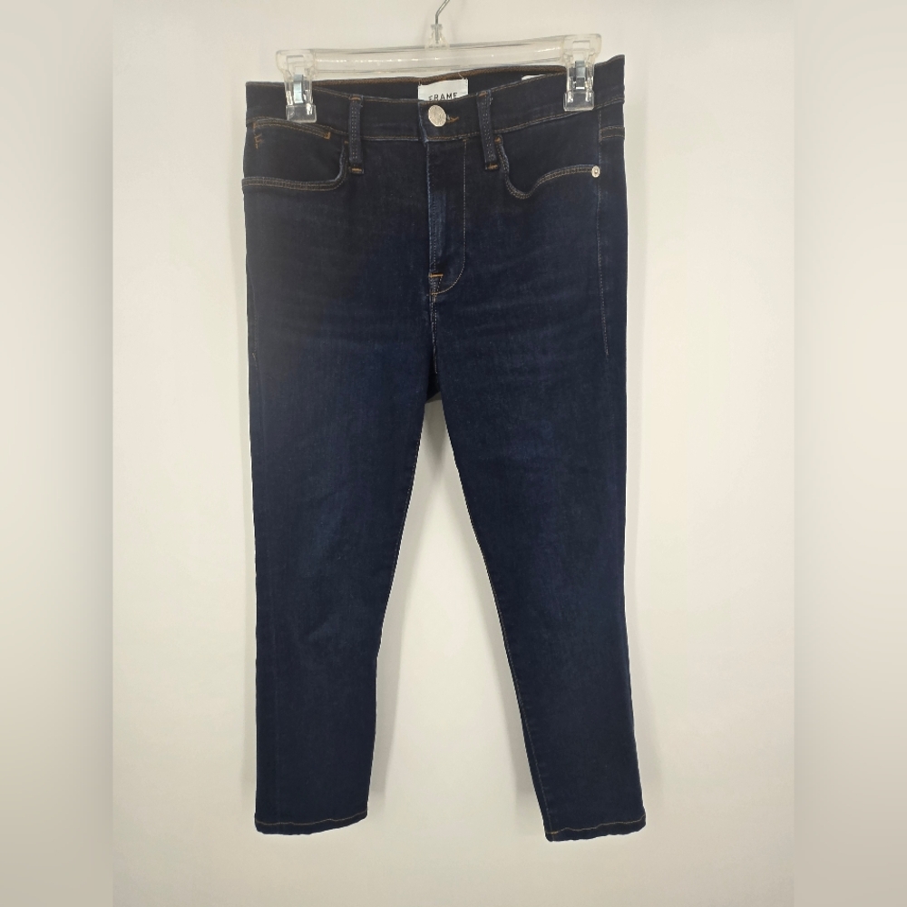 Frame Denim Le High Skinny Plain Pocket Denim Jeans 28 Waist (6520)